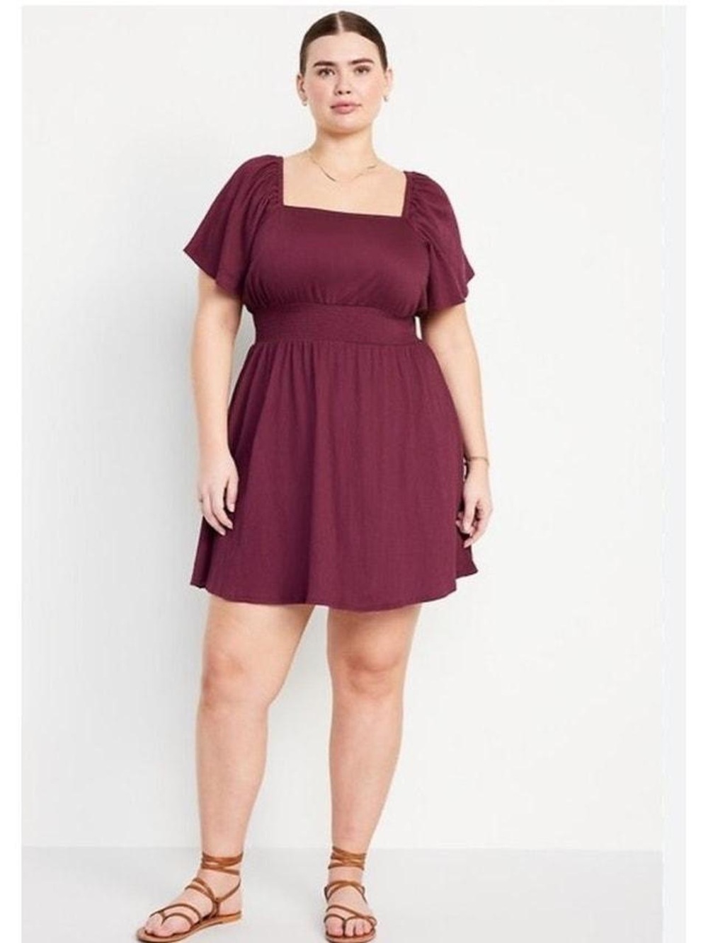 Old Navy Burgundy Mini Dress